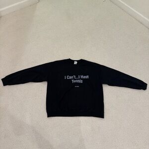 Gildan Black Crewneck Men's Sweater